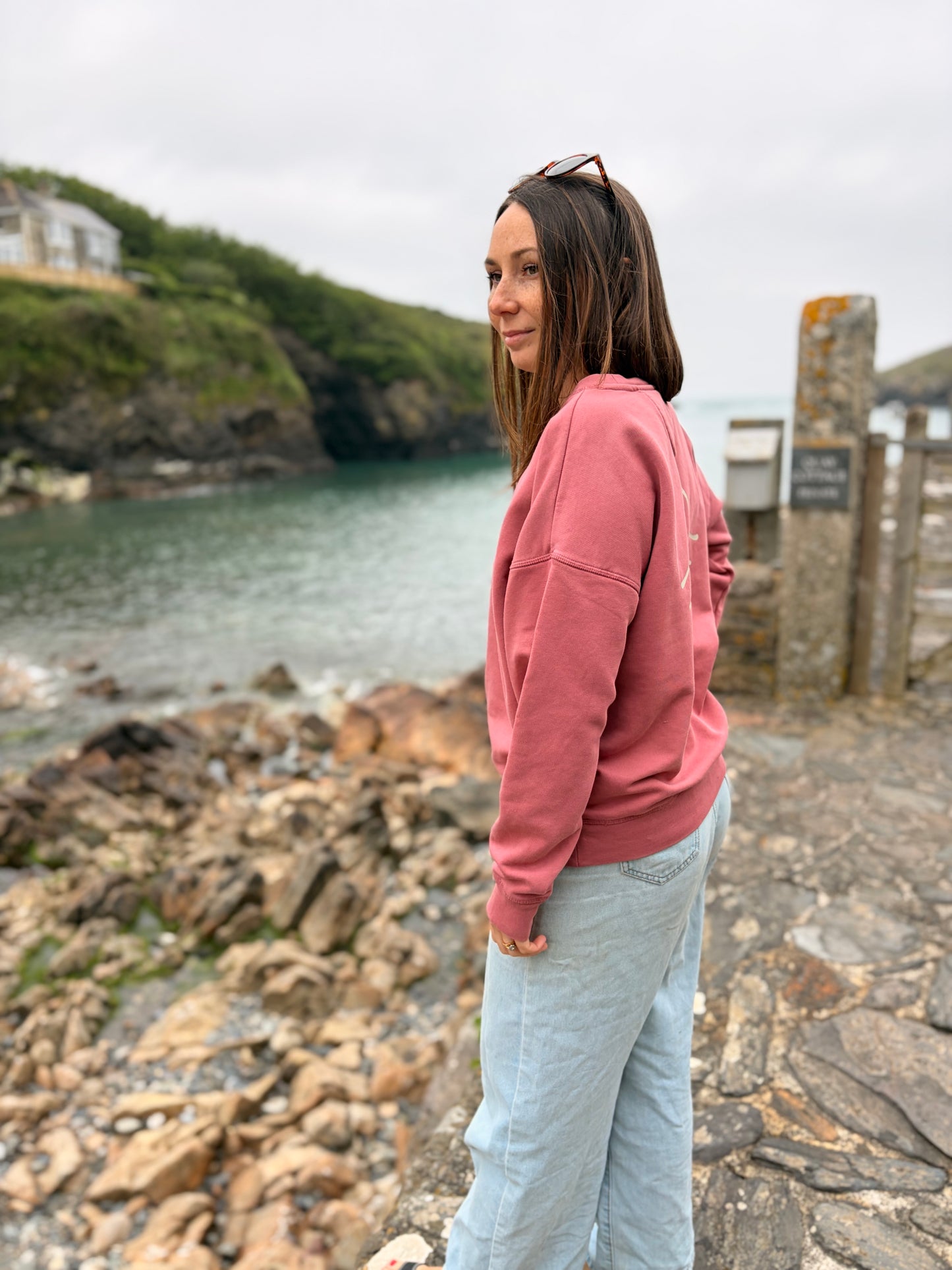 Pink Organic Cotton Cozy Jumper