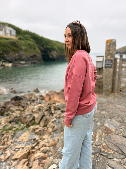Pink Organic Cotton Cozy Jumper