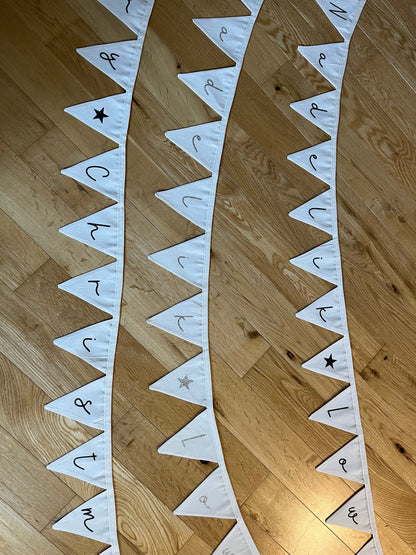 Handmade Christmas Bunting