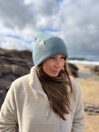 Ladies Recycled Fabric Chunky Beanie
