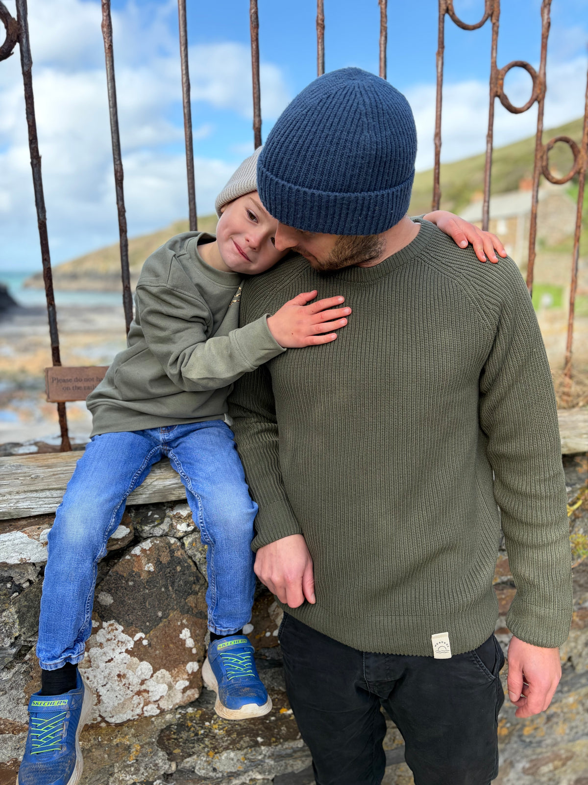 Men's Organic Chunky Knit Jumper