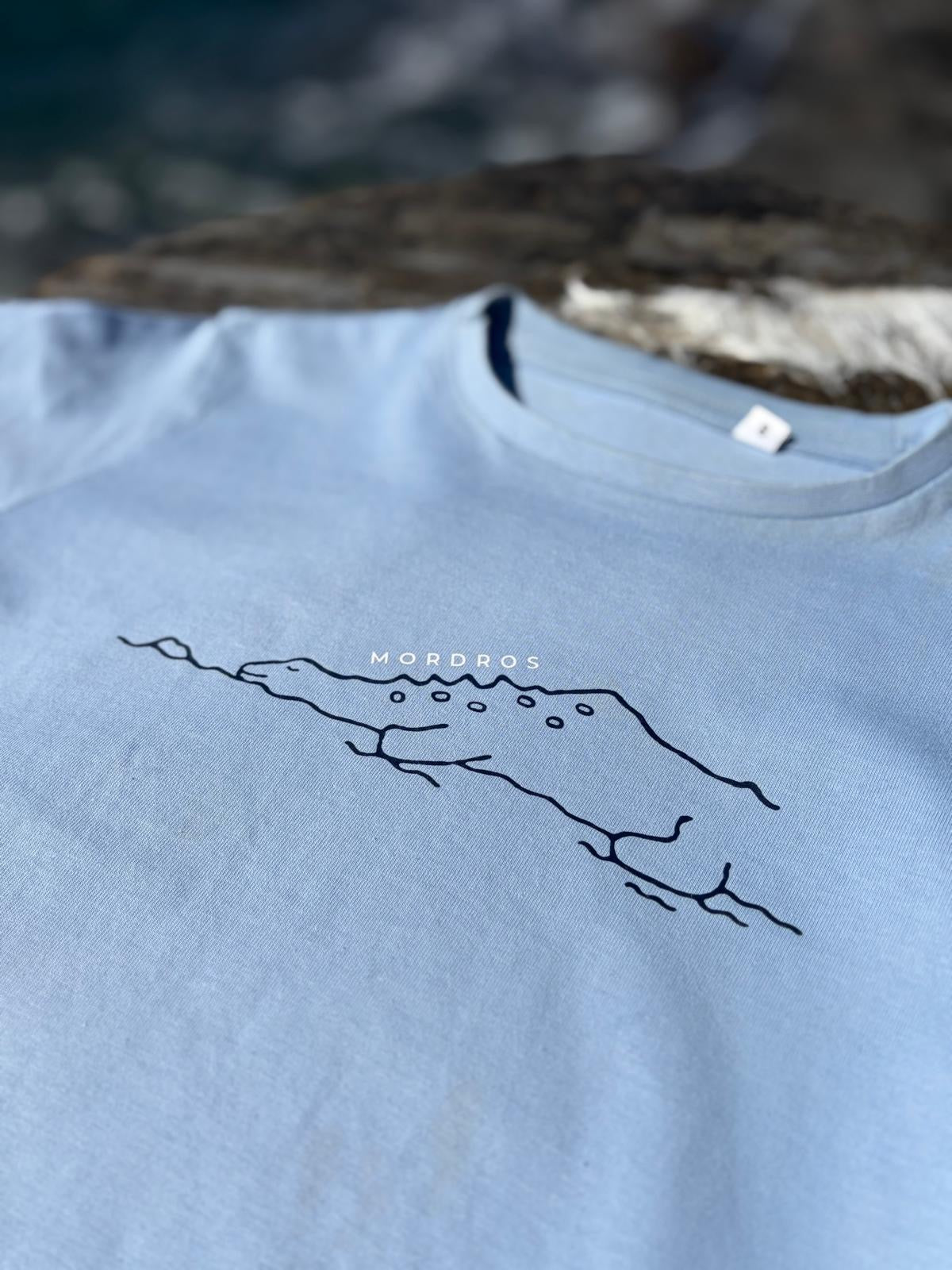Light Blue Rumps Dino Tee