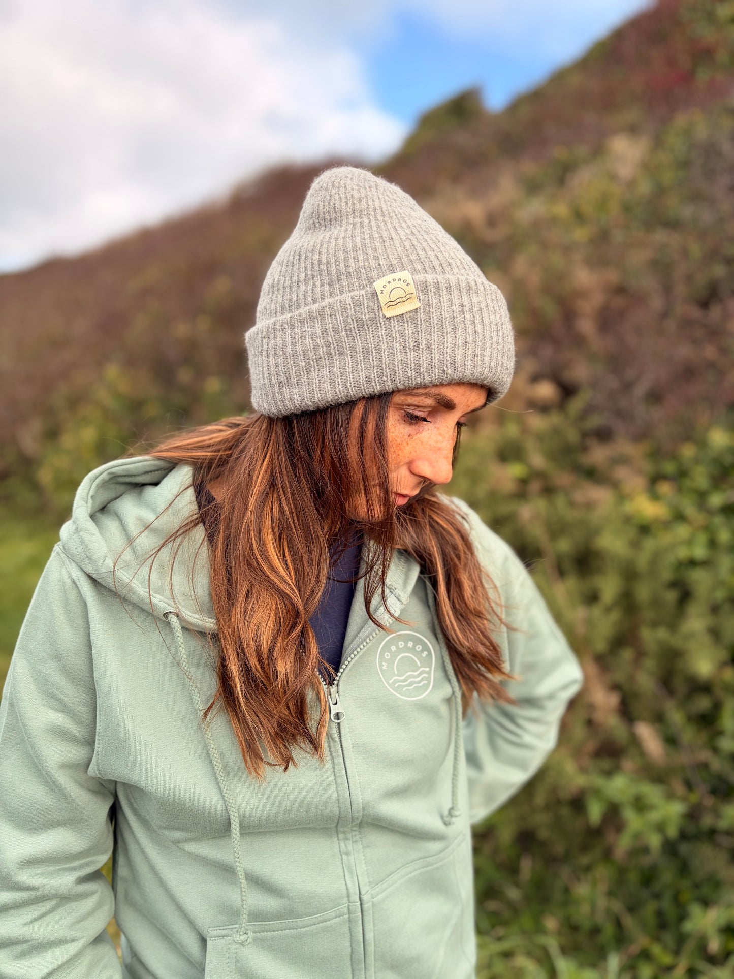 Dusty Green Sunset Hoody