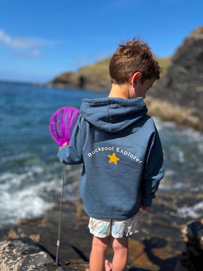 Petrol Blue Rockpool Explorer Hoody