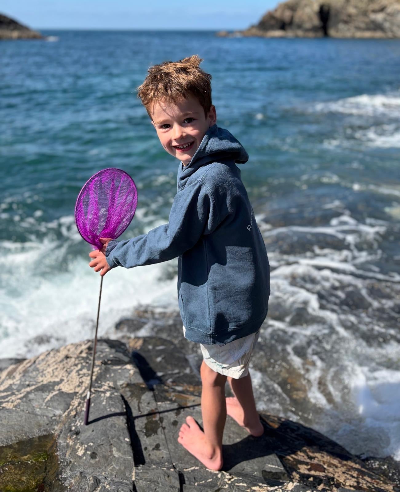 Petrol Blue Rockpool Explorer Hoody