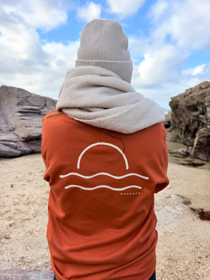 Burnt Orange Sunset Jumper