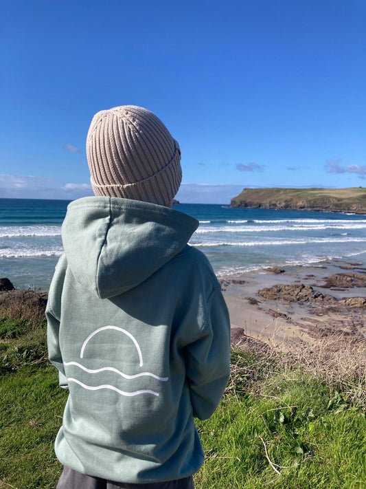 Dusty Blue Sunset Hoody