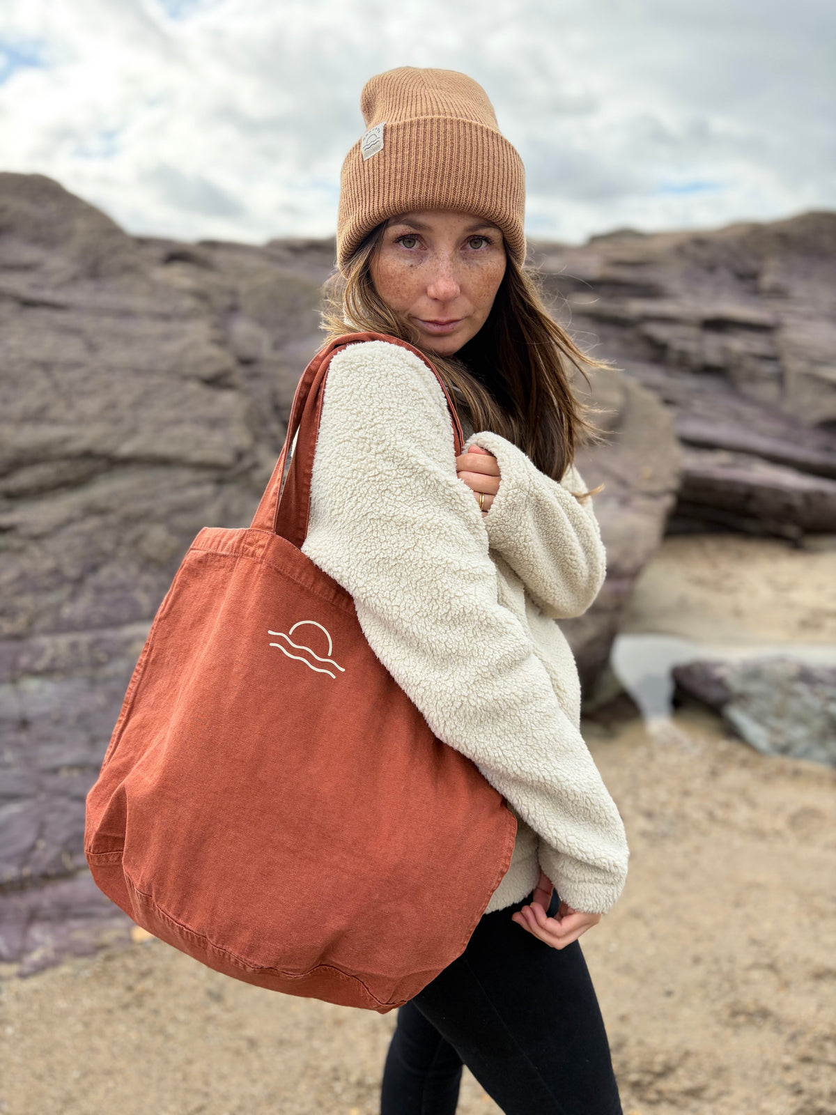 Mordros Tote Bag Rust