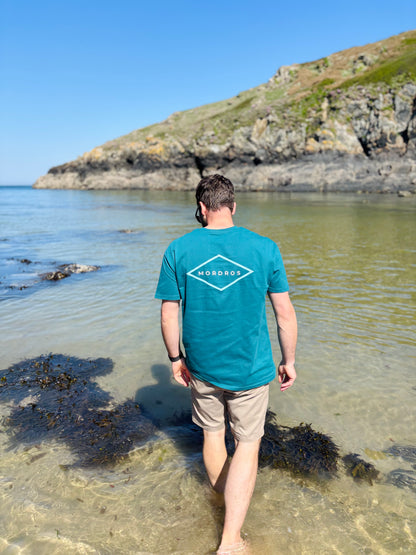 Teal Relaxed Organic Tee