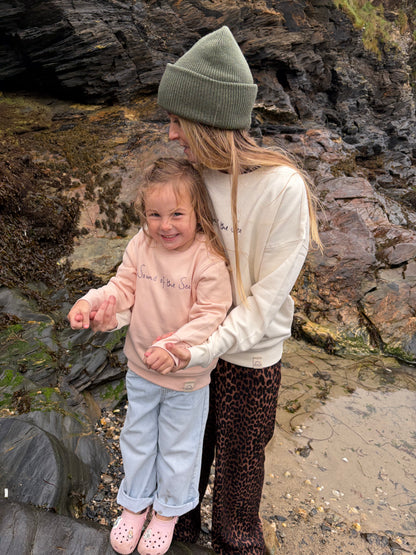 Cream Organic Cotton "Sound of the Sea" Jumper
