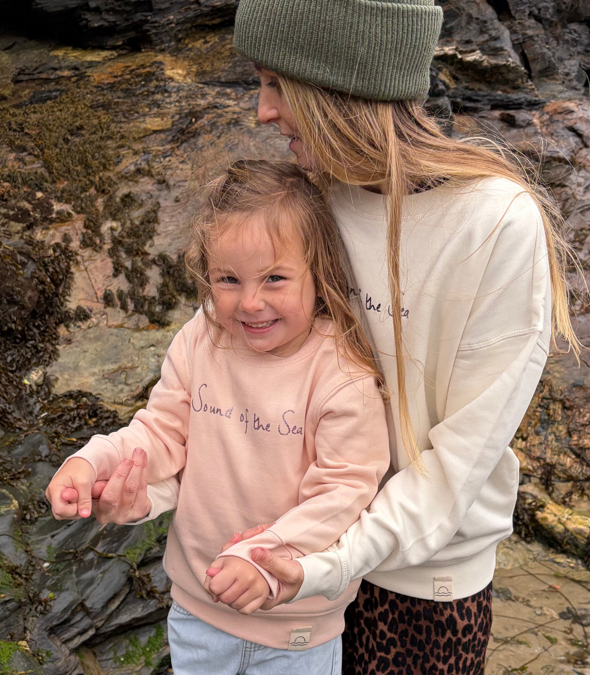 Pink Glitter "Sound of the Sea" Jumper