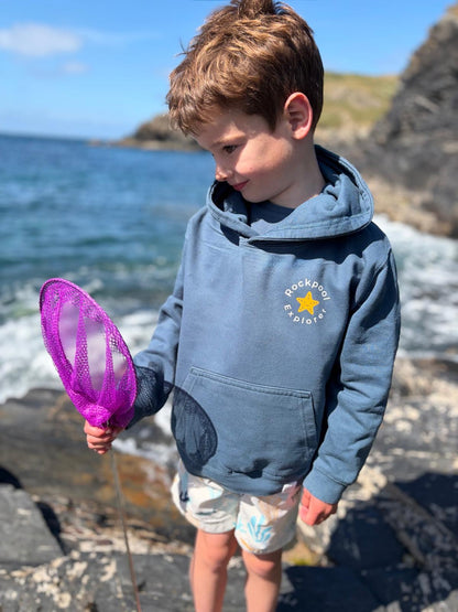 Petrol Blue Rockpool Explorer Hoody