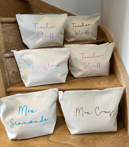 Personalised Teacher Bags