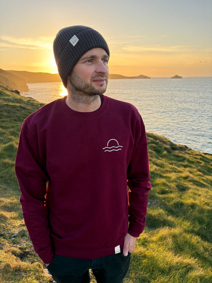 Burgundy Sunset Jumper