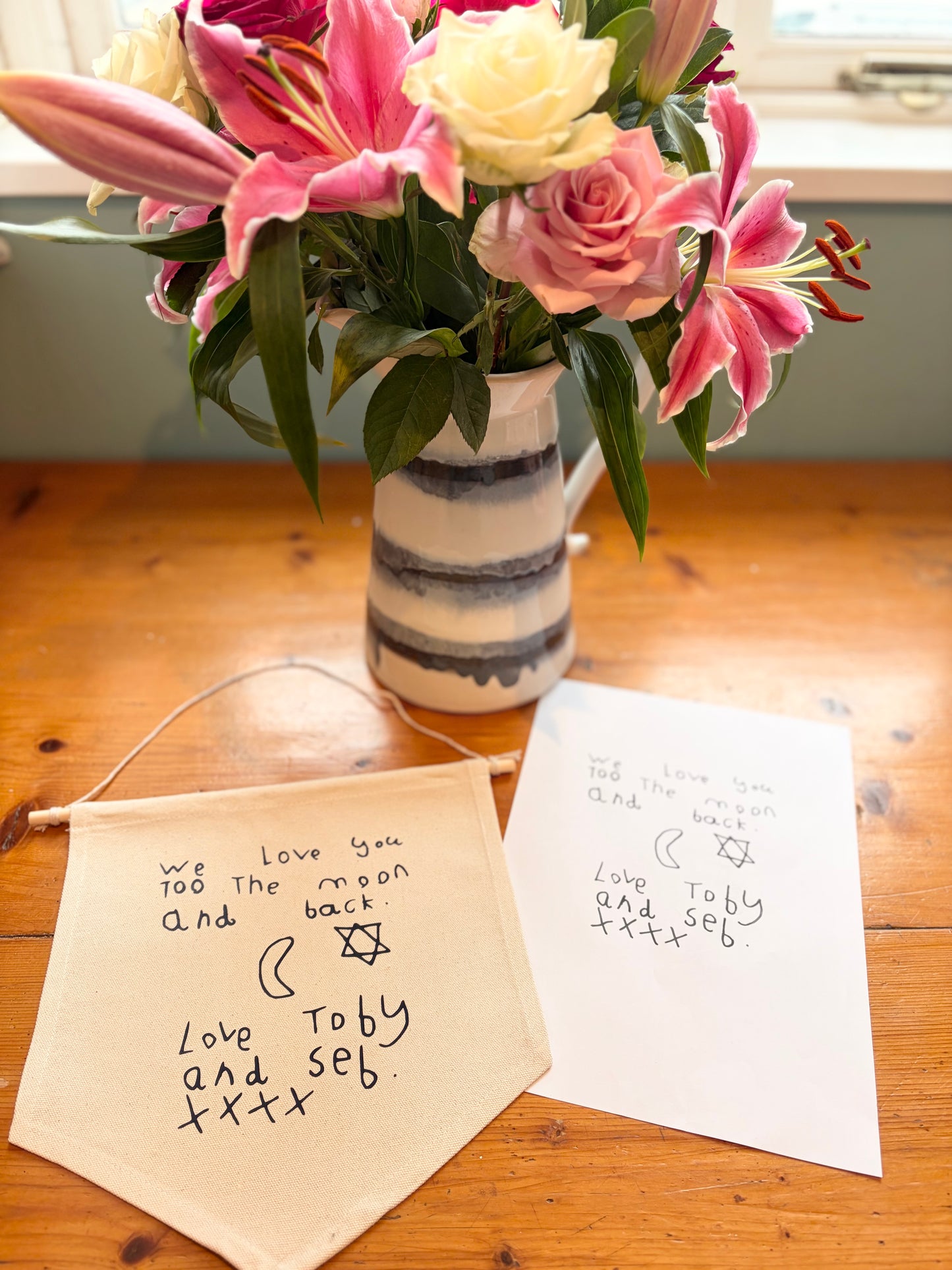 Second Personalised Pendant Wall Hanging of the same design