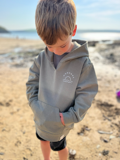 100% Recycled Cotton Olive Sunset Hoody