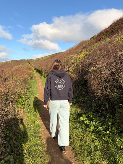 Relaxed Fit Navy Sunset Hoody