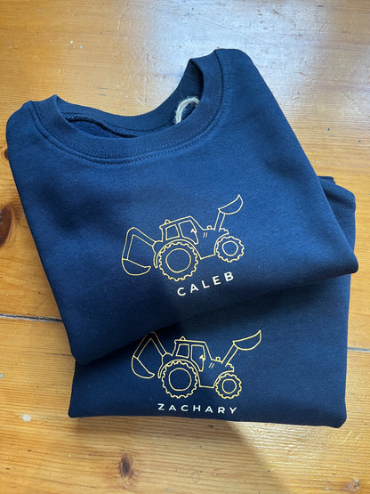 Kids Personalised Jumper