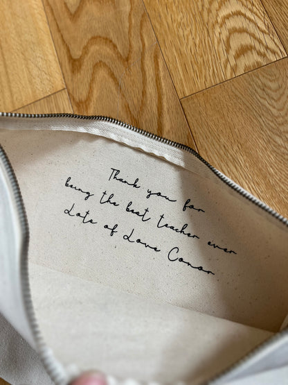 Personalised Teacher Bags