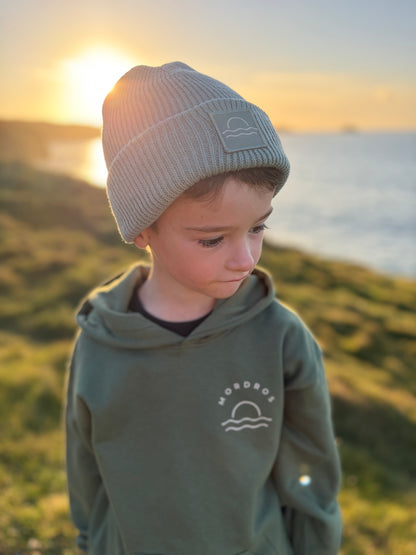 Olive and Cream Sunset Hoody