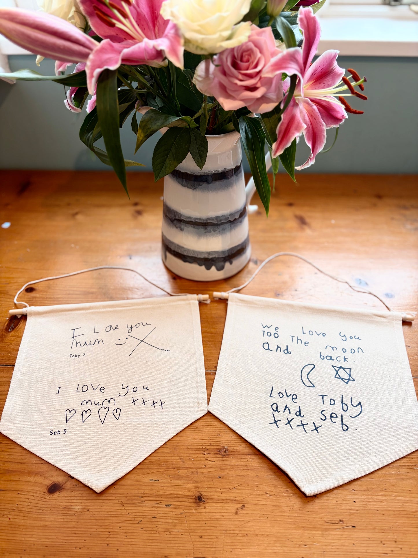 Second Personalised Pendant Wall Hanging of the same design