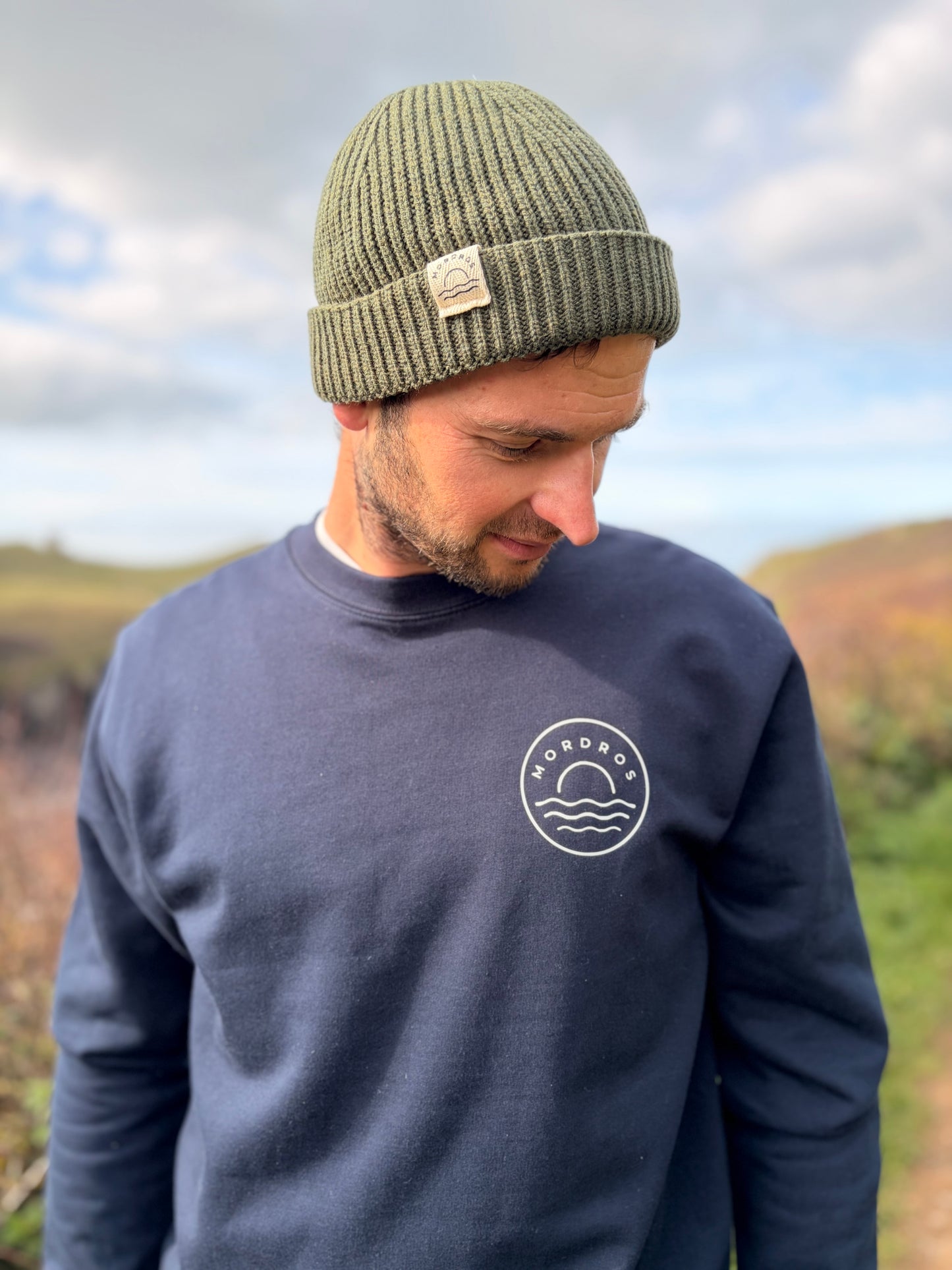 Organic Cotton Ribbed Beanie