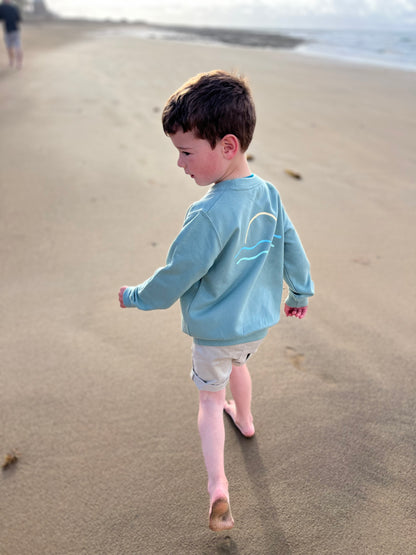 Dusty Green Sunset Jumper