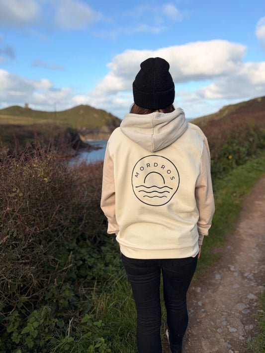 Contrast Organic Cotton Raglan Hoody