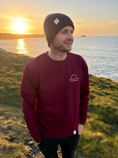 Burgundy Sunset Jumper