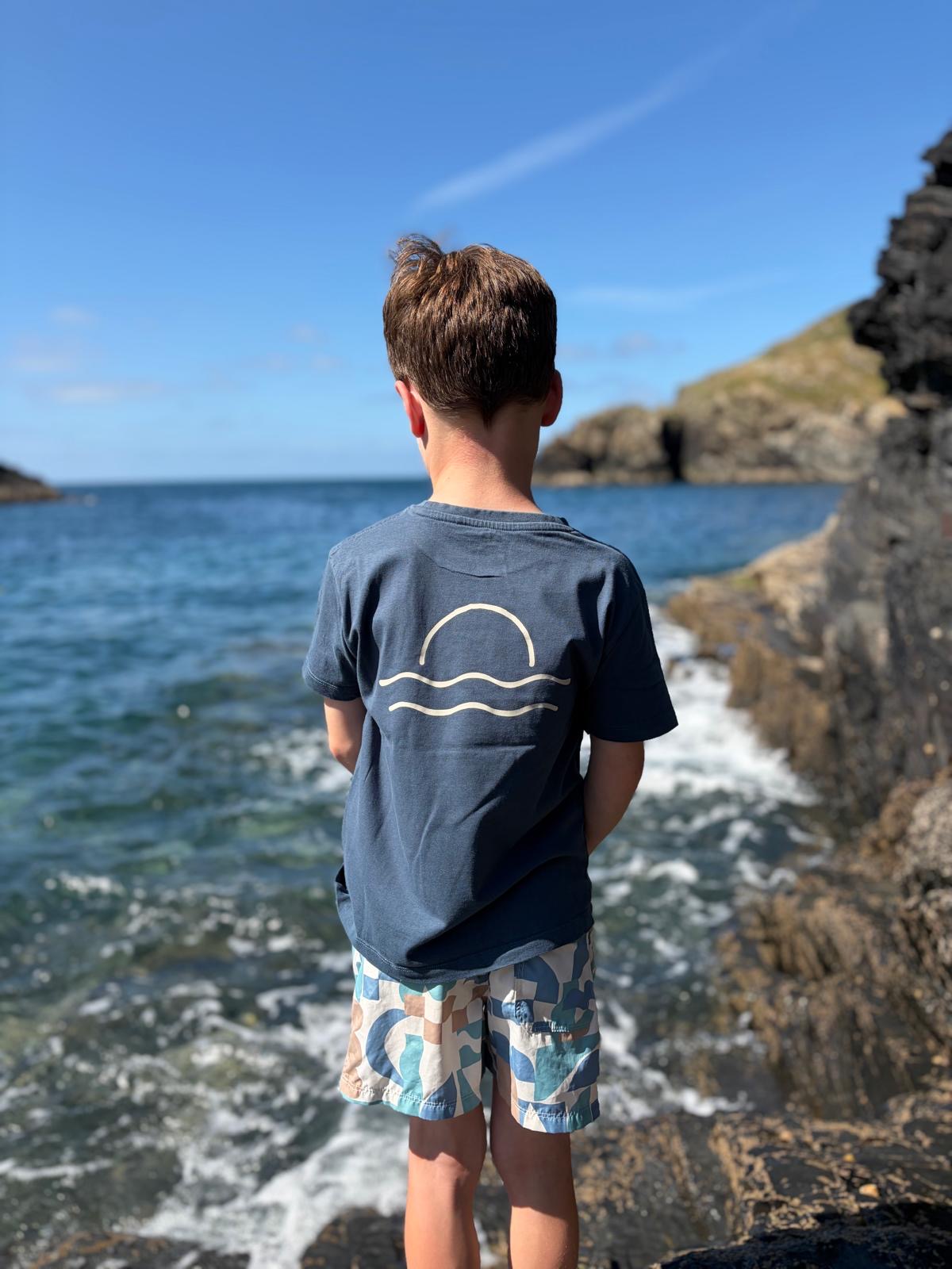 Petrol Sunset Tee