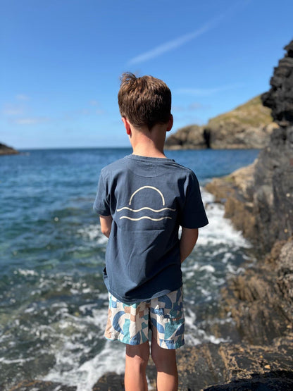 Petrol Sunset Tee