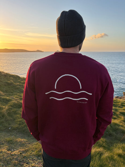 Burgundy Sunset Jumper