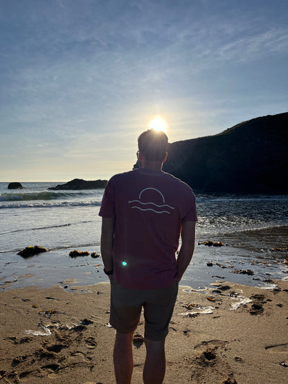 Dusty Pink Relaxed Organic Tee