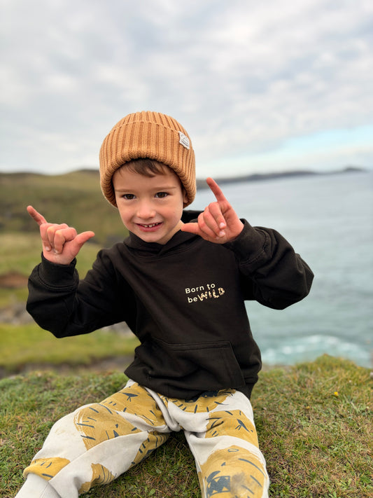 Born To Be Wild Black Hoody