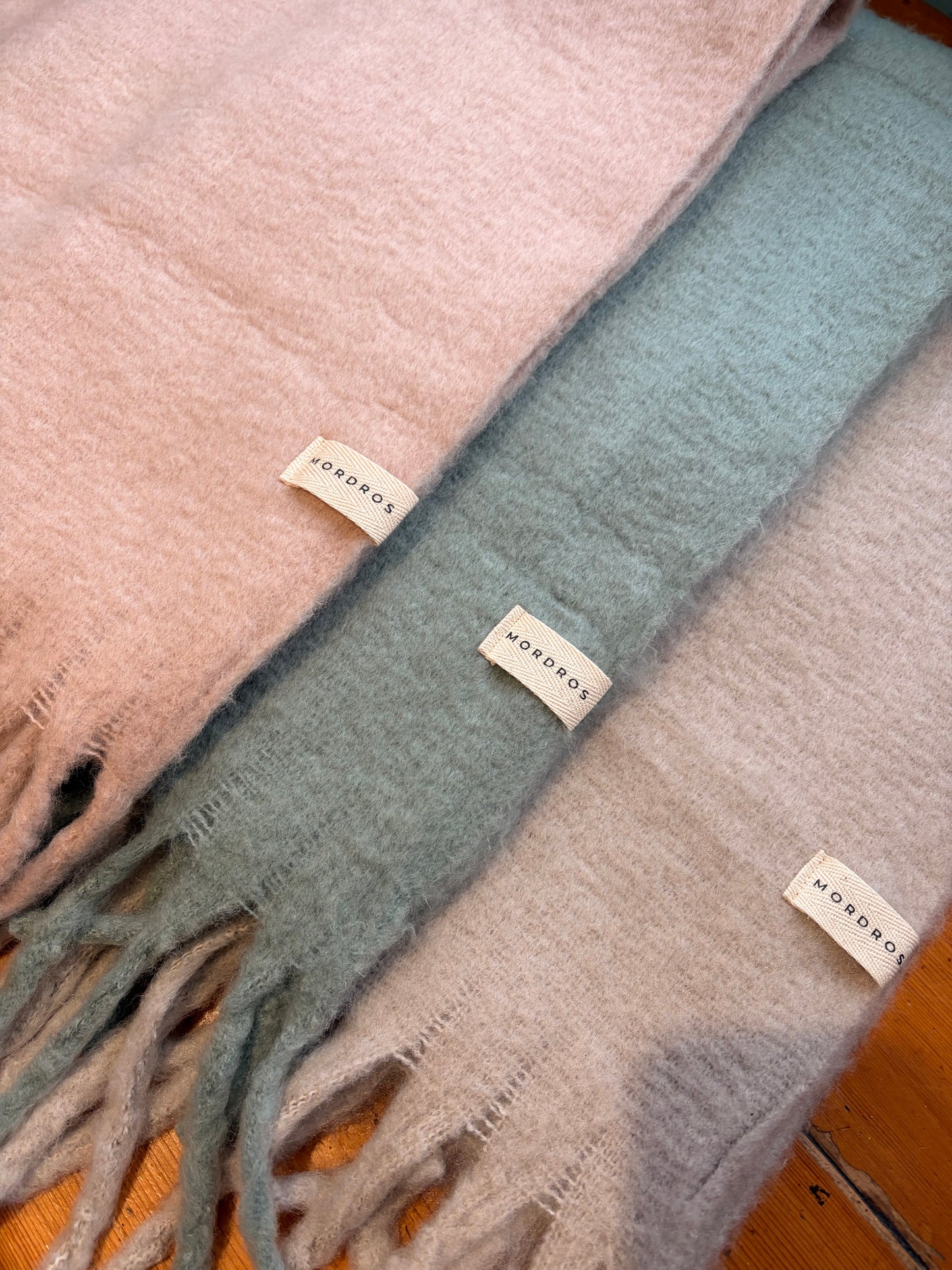 Recycled Fabric Chunky Scarf