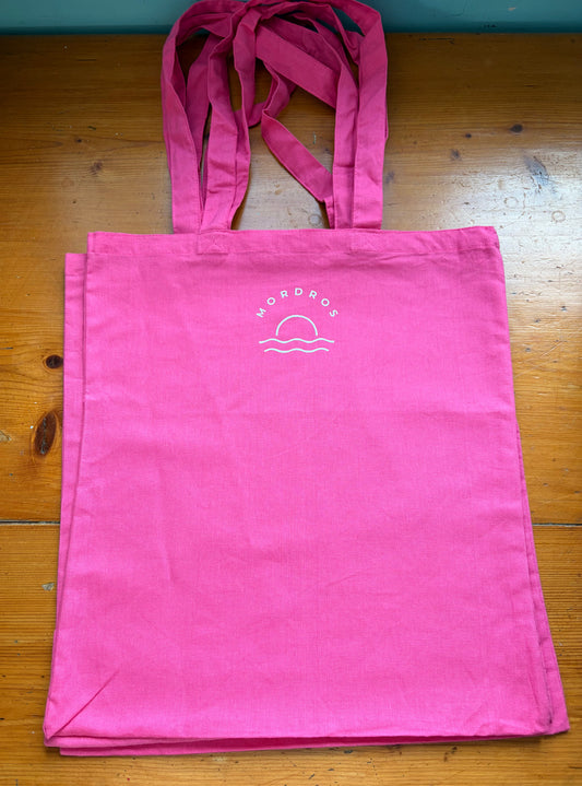 Hot pink tote