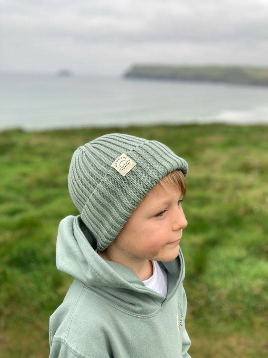Organic Cotton Kids Beanie