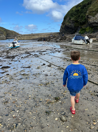 Blue Sunrise Jumper