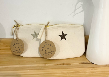 Organic Cotton Star Purse