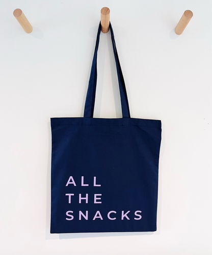 All the snacks Tote