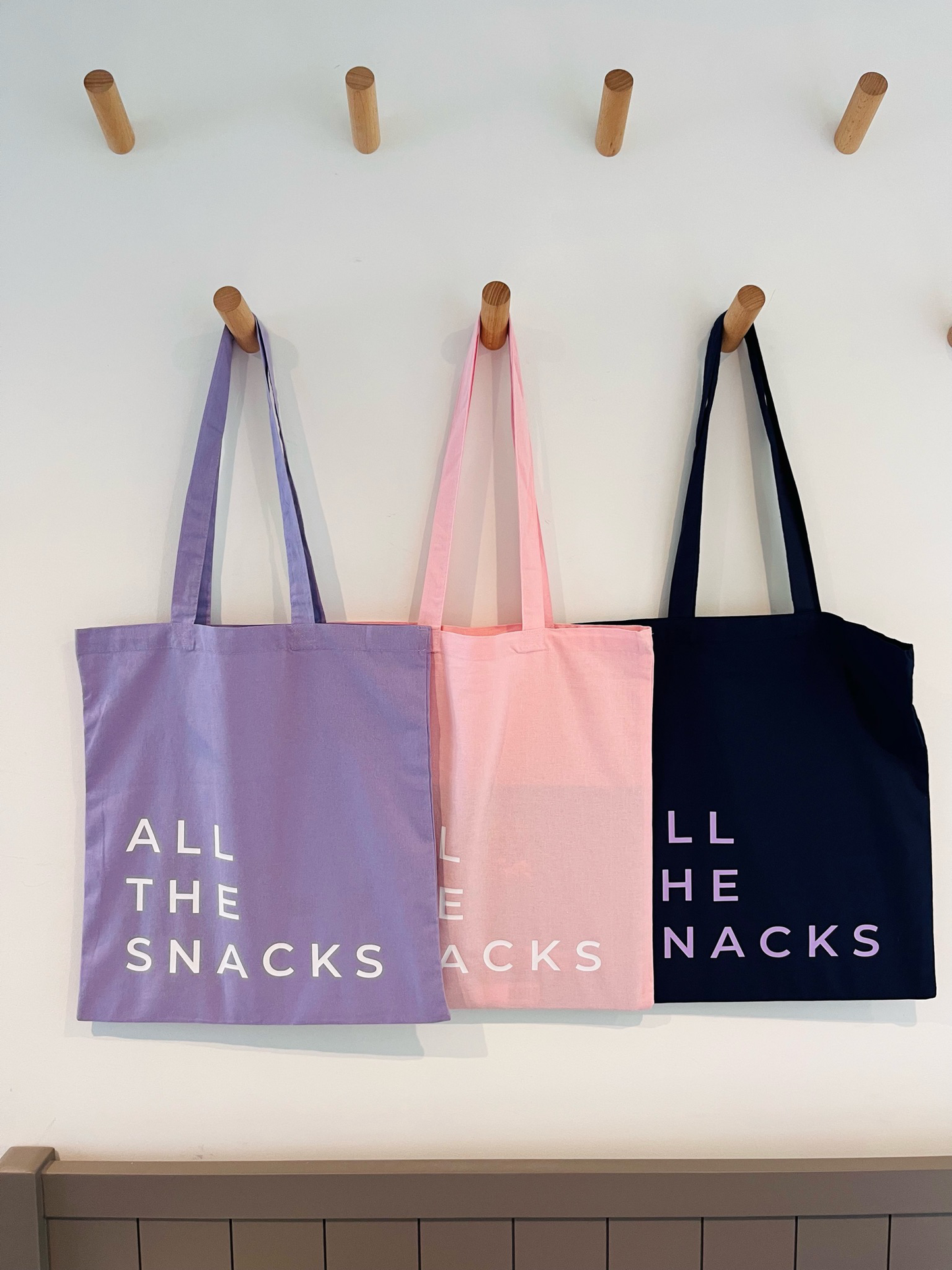 All the snacks Tote