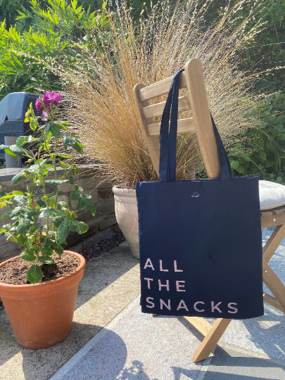 All the snacks Tote